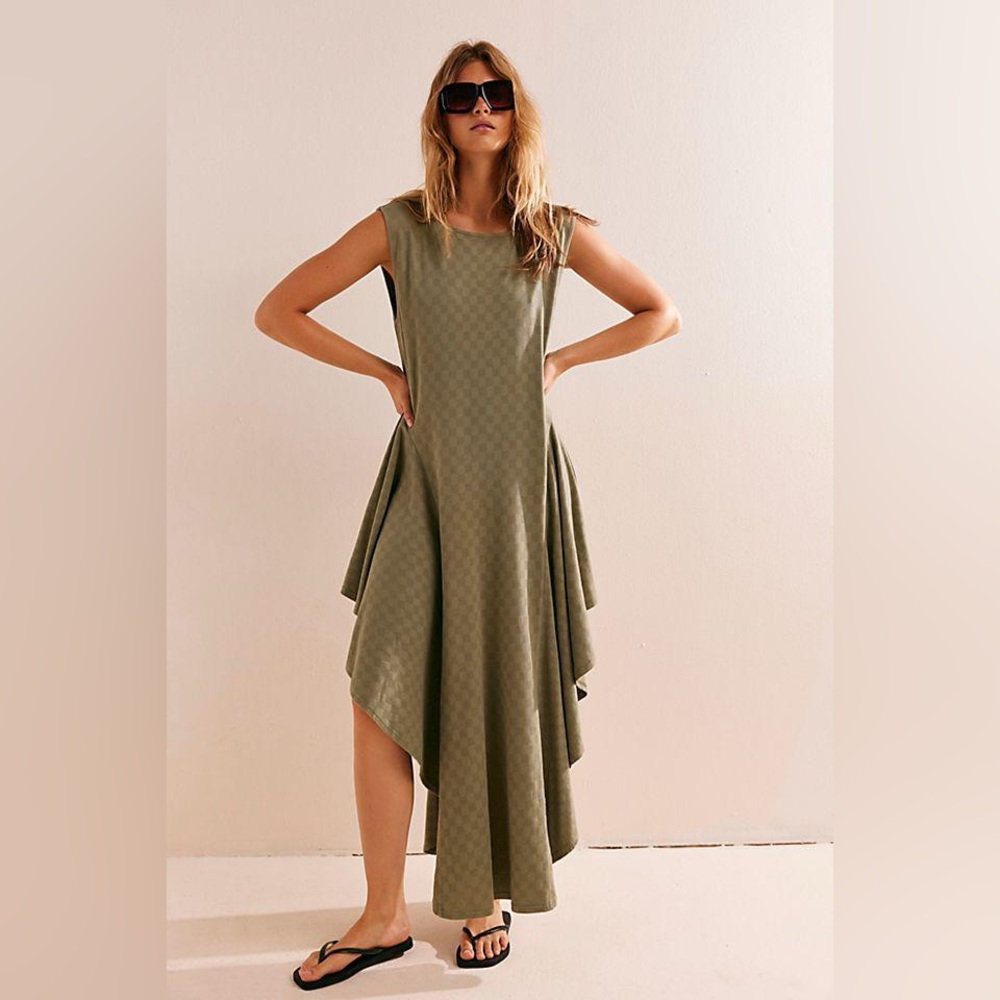Free People- Mia midi dress size s